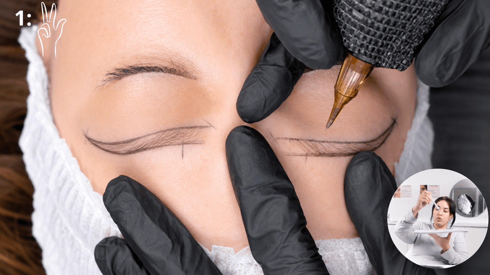 Contour des sourcils poudrés : pigmenter une ligne nette