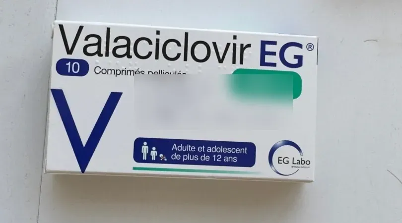 A box of preventive cold sore medication, to ask your doctor about