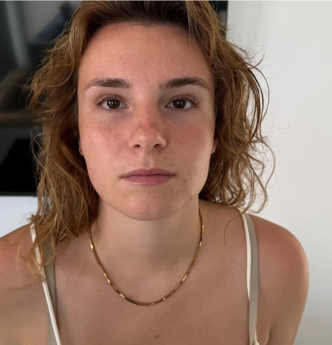 Before the appointment: clean, makeup-free skin